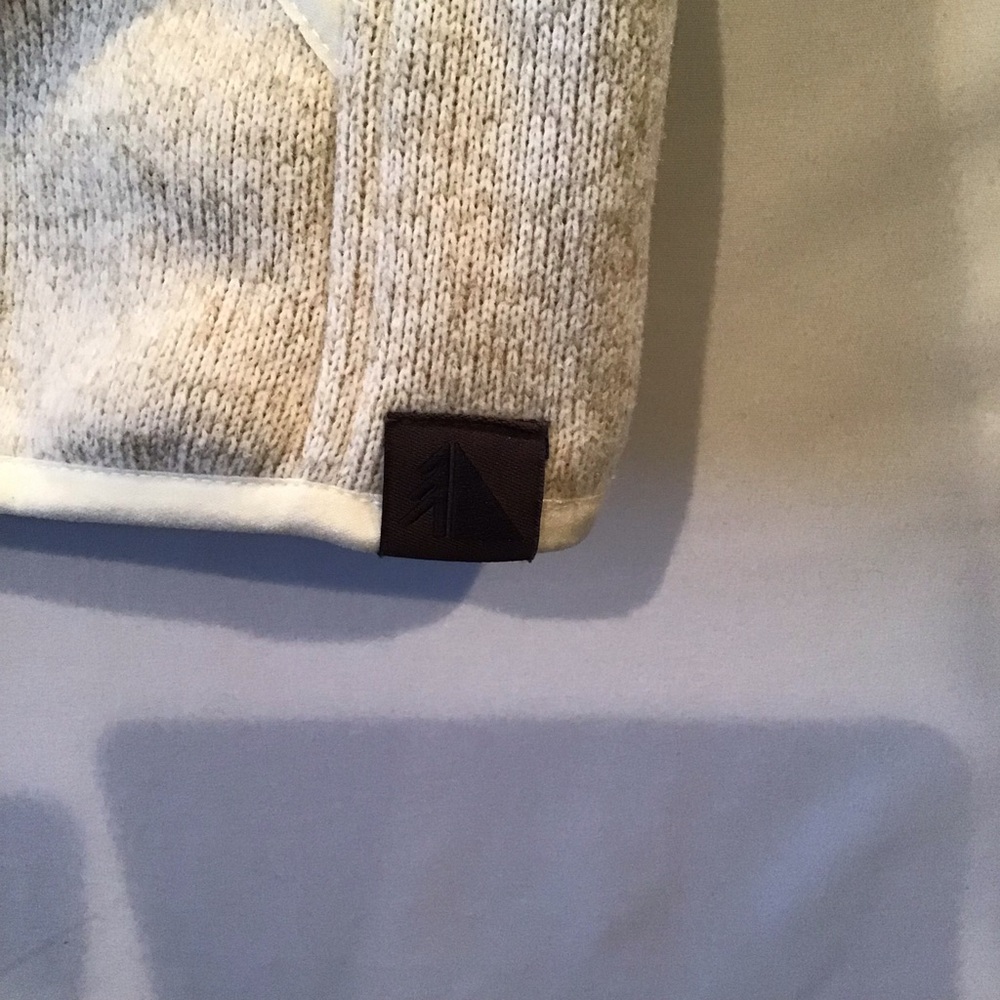 1T 214 LL. Bean Men's Light Gray Zip Up Sweater - Picture 3 of 4